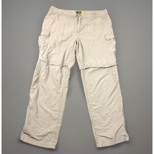 Cabela's 40x34 Khaki Cargo Pants Nylon Outdoor Hiking Utility